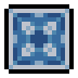 Ornate large square rug blue.png